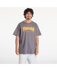 Thrasher - T-Shirt Flame Logo T-Shirt - Lyst