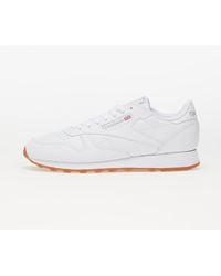 Reebok - Sneakers Classic Leather Ftw/ Pure 3/ Gum Eur - Lyst