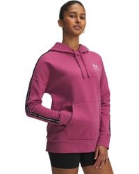Under Armour - Dameslegging Coldgear Midnight Marineblauw Wit - Lyst