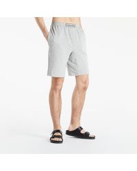 Calvin Klein Ultra Soft Modal Sleep Shorts (grey Heather) Men's Pajama in  Gray for Men | Lyst