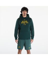 Nike - Ac Tf Hoodie Po Oakland Athletics Pro Green/ Pro Green - Lyst