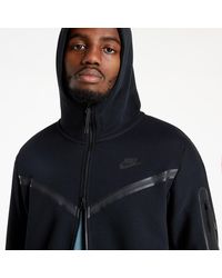 Nike Sportswear Tech Fleece Full-Zip Hoodie Black/ Black - Schwarz