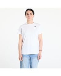 The North Face - T-Shirt W S/S Simple Dome Tee - Lyst