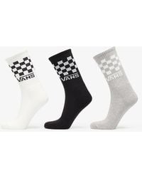Vans - Classic Check Crew 3-Pack - Lyst
