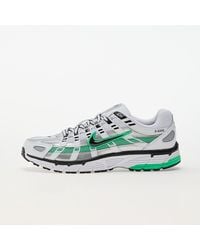 Nike - Sneakers p-6000 white/ black-metallic silver-spring green eur 40 - Lyst