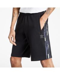 adidas Originals Cotton Jersey Shorts Trefoil Logo Du8135 in Black for Men  | Lyst