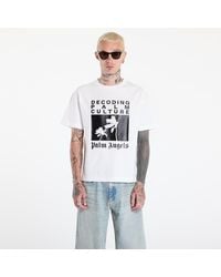 Palm Angels - Magietta Pam Anges Dec Pam Cuture Reg Tee Off/ Back - Lyst