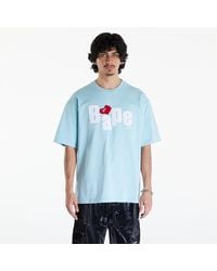 A Bathing Ape - T-shirt heart ape head relaxed fit tee xxl - Lyst