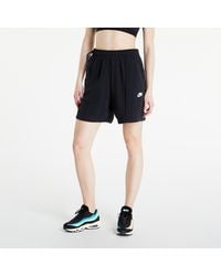 Nike - Sportswear french terry fleece high-rise shorts - Lyst