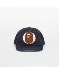 A Bathing Ape - Washed Denim Cap M - Lyst