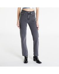Calvin Klein - Jeans high rise straight pants - Lyst