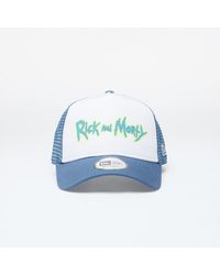 KTZ - Cap X Rick And Morty 9forty Trucker Snapback Faded Blue/ White Universal - Lyst