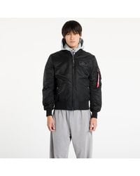 Alpha Industries - Giacca Alpha Industries Ma-1 D-Tec Hood Bomber Jacket - Lyst