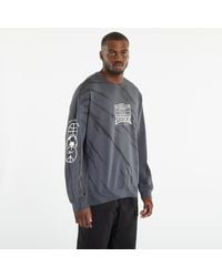 Reebok - Classics Block Party Crew Sweatshirt Pure Grey - Lyst