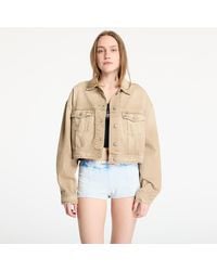 Tommy Hilfiger - Jacke Tommy Jeans Oversized Crop Trucker Jacket - Lyst