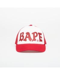 A Bathing Ape - Bape Glitter Print Mesh Cap - Lyst