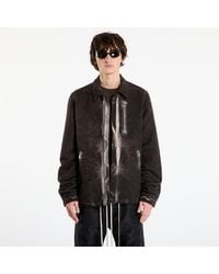 Rick Owens - Jas Concealed Zipfront Jacket - Lyst