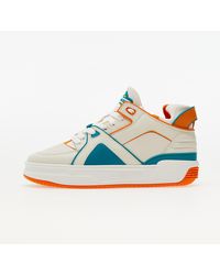 Just Don - Courtside Tennis Mid Jd2 Off-white/ Orange/ Turquoise - Lyst