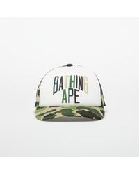 A Bathing Ape - Abc Camo Nyc Logo Mesh Cap - Lyst