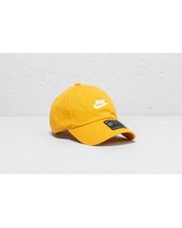 yellow nike dad hat