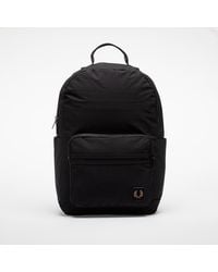 Fred Perry - Nylon Badge Backpack - Lyst