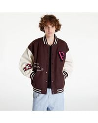 »preach« - Patched Varsity Jacket / Creamy - Lyst