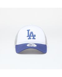 KTZ - Los Angeles Dodgers 9forty Trucker Cap Dark Royal/ Gray - Lyst