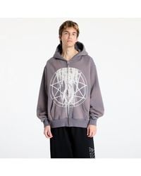 Pleasures - Felpa X Slipknot Nonagram Zip Hoodie - Lyst