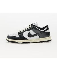Nike - Sneakers w dunk low premium "vintage panda" white/ black-coconut milk eur 36 - Lyst