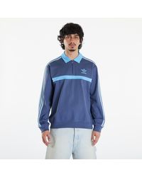adidas Originals - Adidas Collared Sweatshirt - Lyst