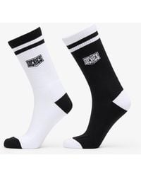 Dickies - Chaussettes philipsburg socks 2-pack white/ black s - Lyst