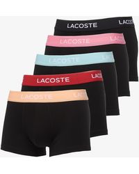 Lacoste - Boxers 5 Pack Trunk/ Ledge-Reseda-Pastille Mint-Lighthouse - Lyst