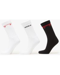 BOSS - Sokken 3 Pack Quarter Socks Rib Spaced - Lyst