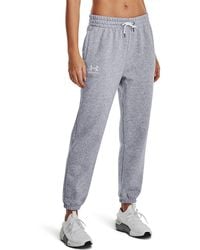 Under Armour - Broeken Icon Fleece Jogger Mod Light Heather - Lyst