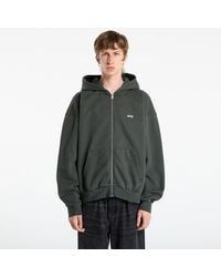 Obey - Sweatshirt Obey Lowercase Pigment Zip Hood - Lyst
