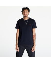 Fred Perry - Crew Neck T-Shirt/ Burnt - Lyst
