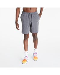 Nike Sportswear Club Jersey Shorts Charcoal Heathr/ White - Gris