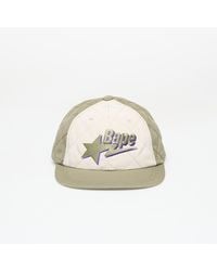 A Bathing Ape - Cap Bape Sta Logo Quilting Cap - Lyst
