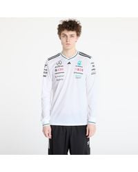 adidas Originals - Jersey Adidas X Mercedes Amg Petronas Formula One Team Driver Authentic Long Sleeve Jersey - Lyst