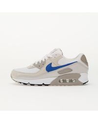 Nike - Baskets air max 90 white/ racer blue-college grey-summit white-vast grey-black eur 38.5 - Lyst