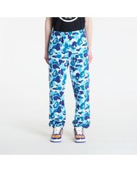 A Bathing Ape - Sweatbroeken Abc Camo Ape Head One Point Sweatpants - Lyst