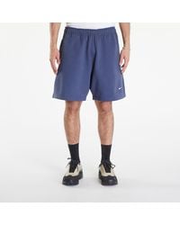 Nike - Solo swoosh fleece shorts thunder blue/ white - Lyst