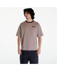 KTZ - Pinstripe Oversized T-shirt Unisex Ash / Black - Lyst