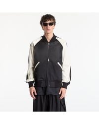 Y-3 - Jas Liquid Logo Satin Souvenir Jacket Cream - Lyst