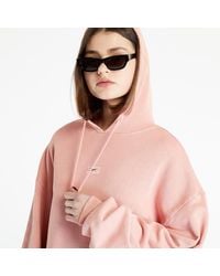 Reebok - Classics Natural Dye Oversized Long Hoodie Frost Berry - Lyst