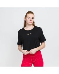 Nike - Sportswear crop short sleeve tee - Lyst