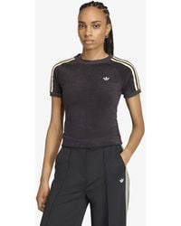 adidas - T-Shirt Adidas Terry Towel Cali T-Shirt - Lyst