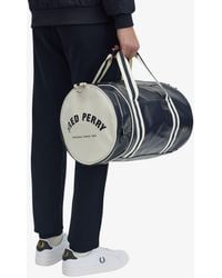 Fred Perry - Borsa Classic Barrel Bag/ Ecru - Lyst