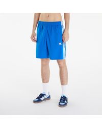 adidas Originals - Shorts Adidas Adicolor Firebird Shorts Blue Bird/ White M - Lyst