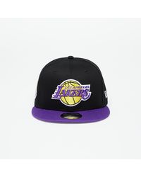 KTZ - Los Angeles Lakers Contrast Side Patch 9fifty Snapback Cap / True Purple - Lyst